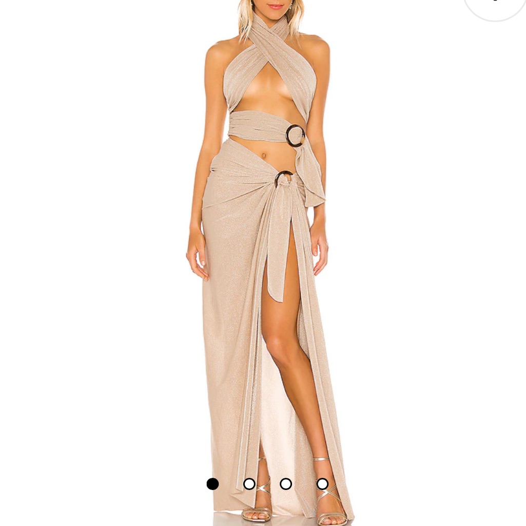 Nwt Bronx And Banco Cleopatra Sand Dress